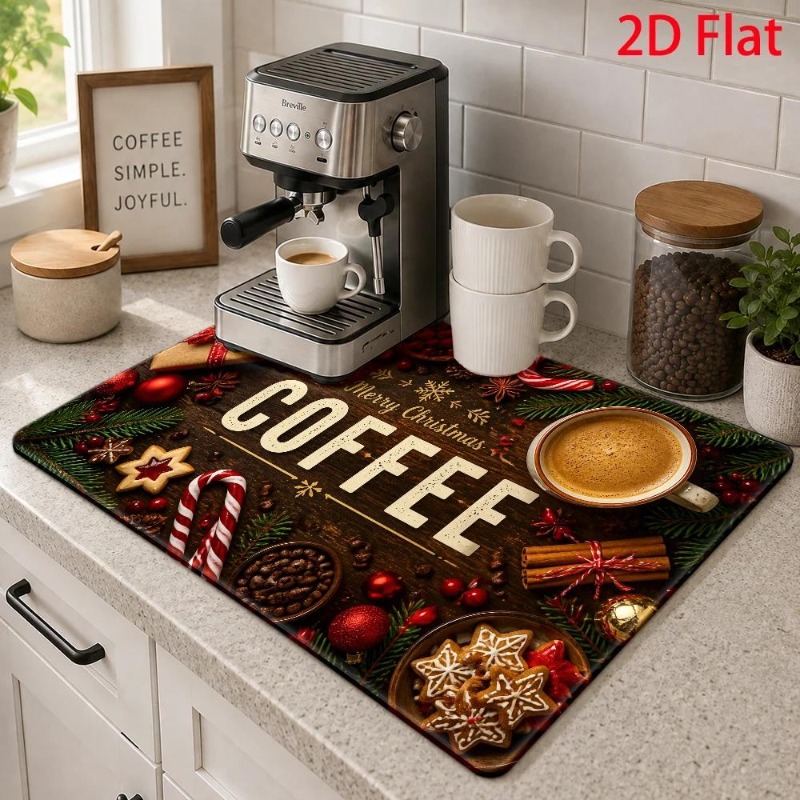 Coffee Bar Mat Winter Candy Ca - огляд і ціна Bar Mat Rubber