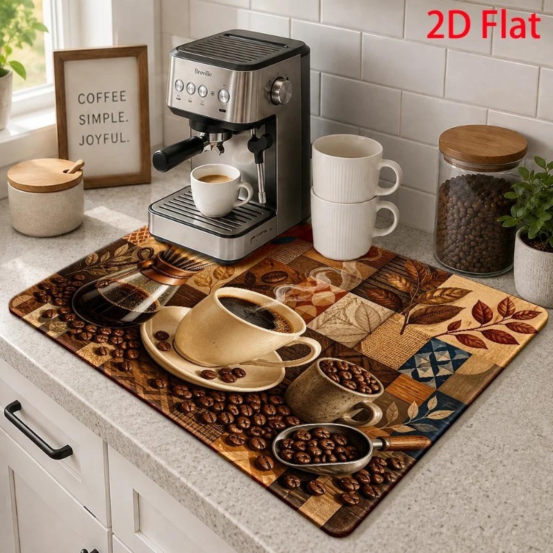 Coffee Bar Mat Winter Candy Ca - огляд і ціна Bar Mat Rubber