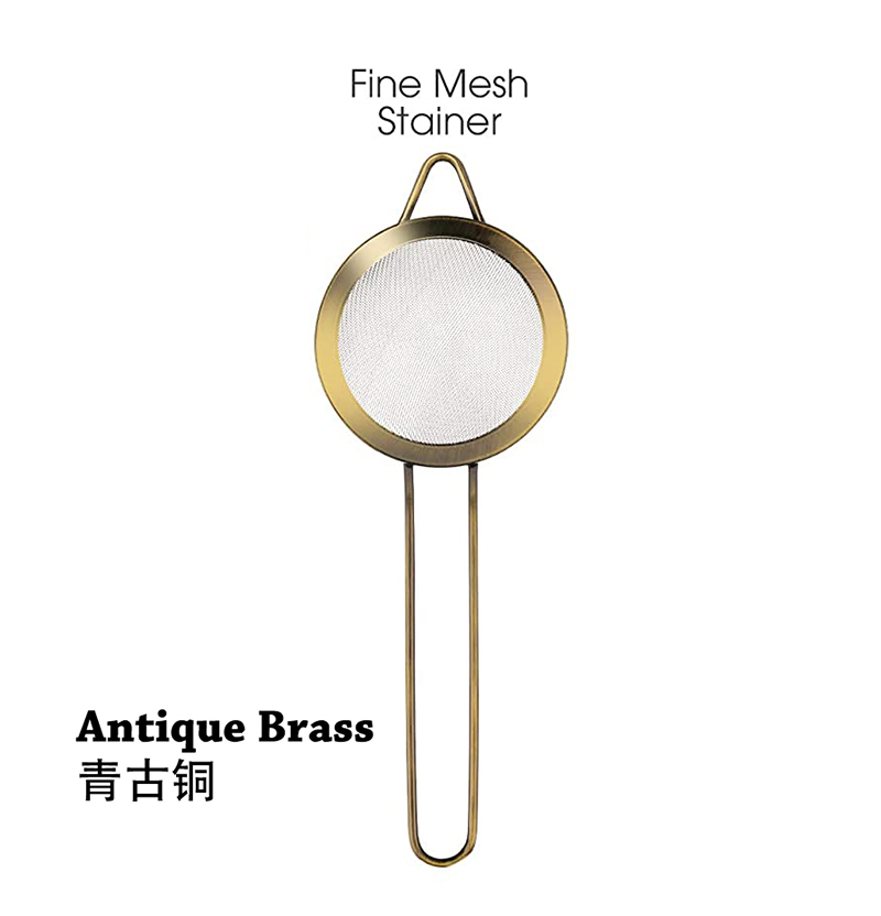 Cocktail Bar Strainer Fine Mes - огляд і ціна Bitters Bottle Set