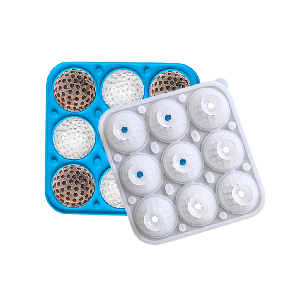 9-cavity golf ball with lid ic - огляд і ціна Ice Mold Sphere