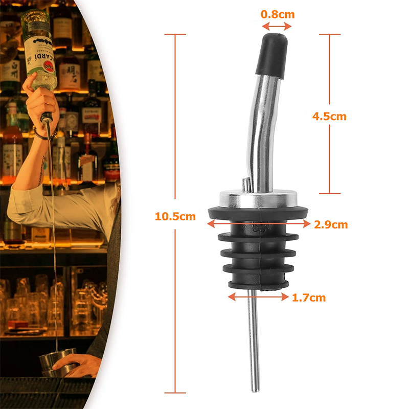 4 Pieces Stainless Steel Class - огляд і ціна Speed Pourer Cap