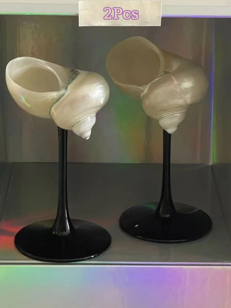 Natural Conch Shell Champagne  - огляд і ціна Home Bar Set