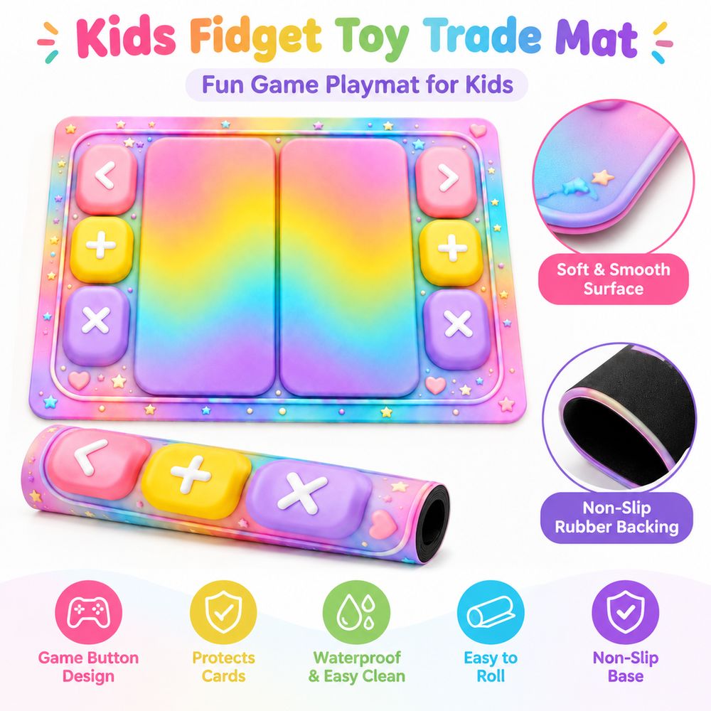 Rounded Buttons Fidget Trading - огляд і ціна Bar Mat Rubber
