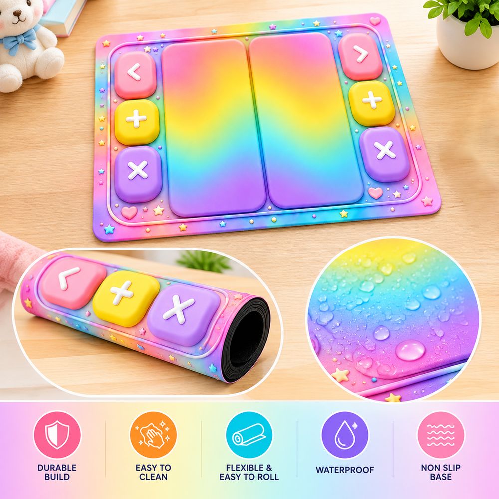 Rounded Buttons Fidget Trading - огляд і ціна Bar Mat Rubber