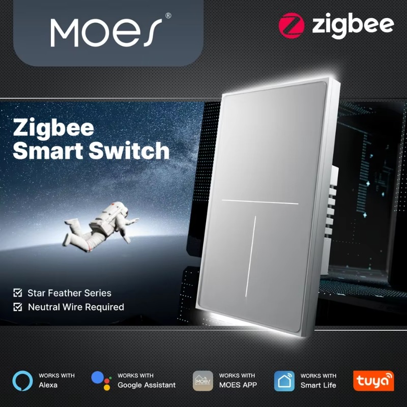 Tuya ZigBee Smart Air Touch Sw - огляд і ціна Home Bar Android
