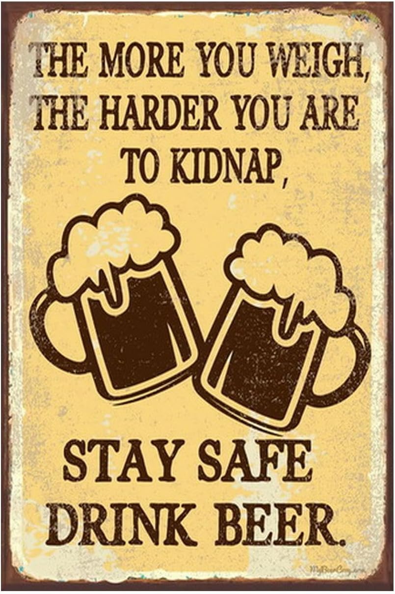 Beer-Sign Metal-Sign Wall-Art  - огляд і ціна Home Bar Lounge